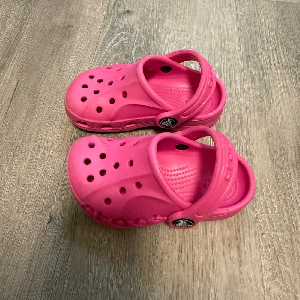 CROCS Toddler Pink